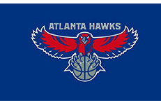 Atlanta Hawks Flag 3ft x 5ft Polyester NBA Atlanta Hawks Banner Flying Size No